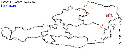 Map of Finds within Austria