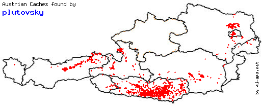 Map of Finds within Austria
