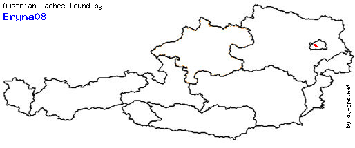 Map of Finds within Austria