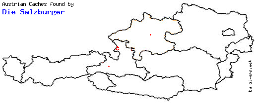 Map of Finds within Austria