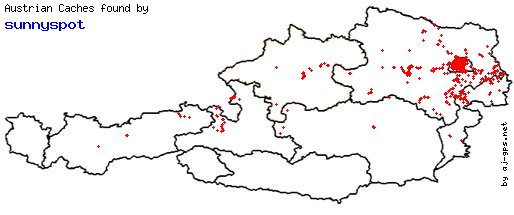 Map of Finds within Austria