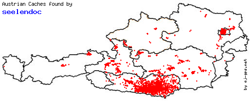 Map of Finds within Austria