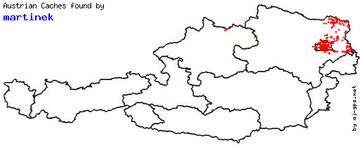 Map of Finds within Austria