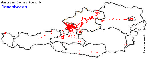 Map of Finds within Austria
