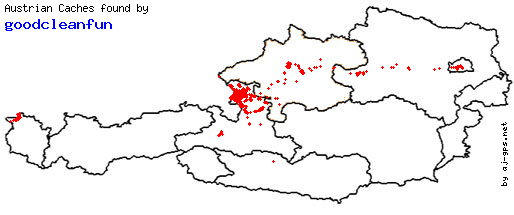 Map of Finds within Austria
