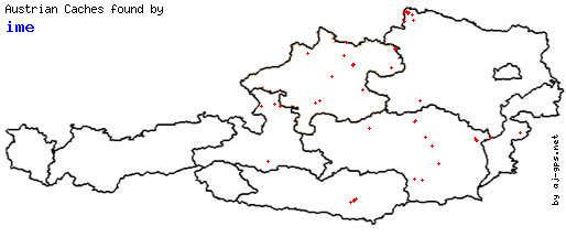 Map of Finds within Austria