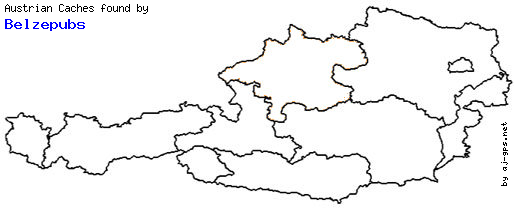 Map of Finds within Austria