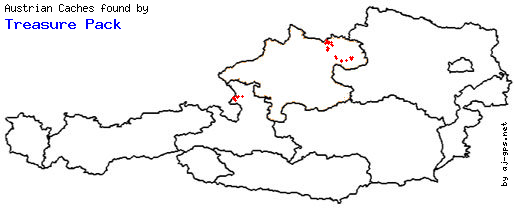 Map of Finds within Austria