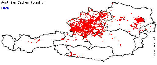 Map of Finds within Austria