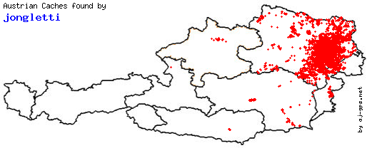 Map of Finds within Austria