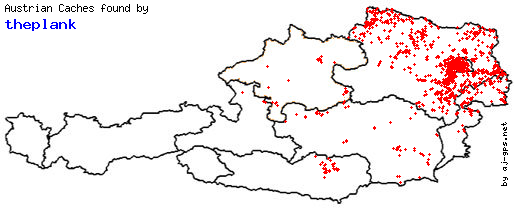 Map of Finds within Austria