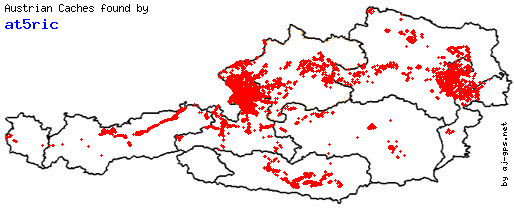 Map of Finds within Austria Map of Finds within Austria