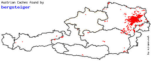 Map of Finds within Austria Map of Finds within Austria