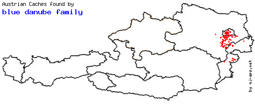 Map of Finds within Austria