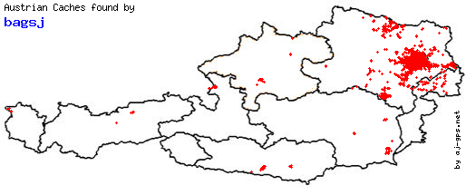 Map of Finds within Austria Map of Finds within Austria