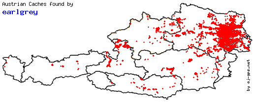 Map of Finds within Austria