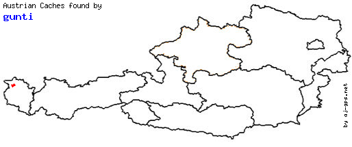 Map of Finds within Austria