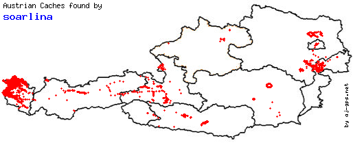 Map of Finds within Austria