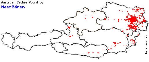 Map of Finds within Austria