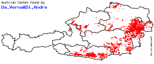 Map of Finds within Austria