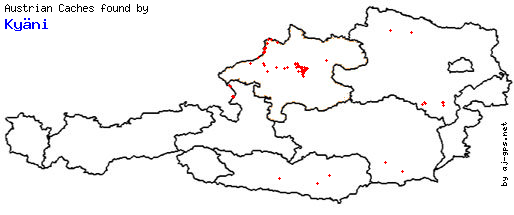Map of Finds within Austria