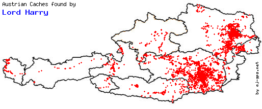 Map of Finds within Austria