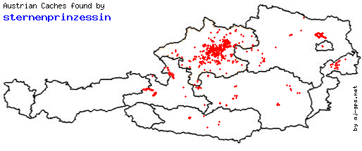 Map of Finds within Austria