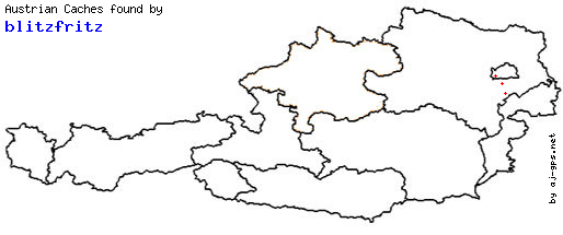Map of Finds within Austria