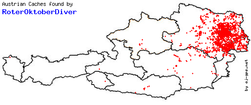 Map of Finds within Austria Map of Finds within Austria