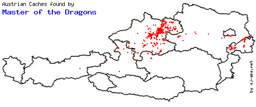Map of Finds within Austria
