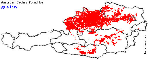 Map of Finds within Austria