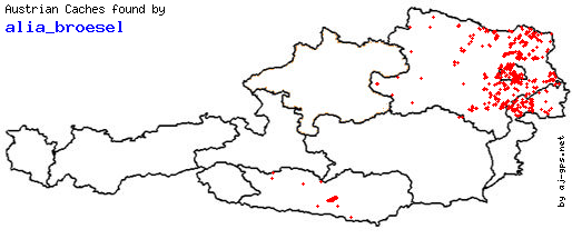 Map of Finds within Austria