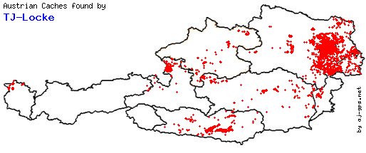 Map of Finds within Austria