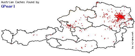 Map of Finds within Austria Map of Finds within Austria