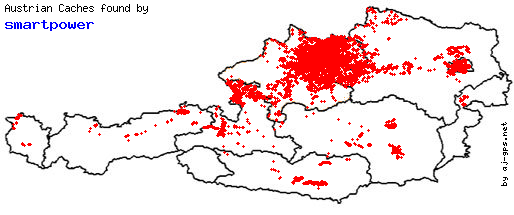 Map of Finds within Austria