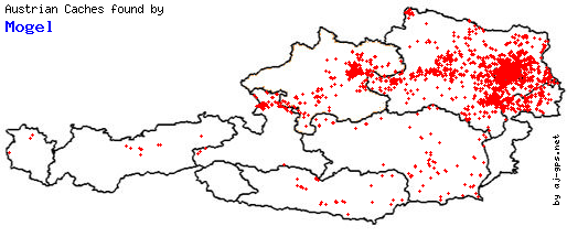 Map of Finds within Austria Map of Finds within Austria