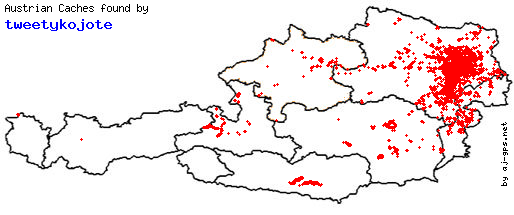 Map of Finds within Austria