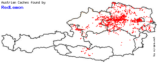 Map of Finds within Austria Map of Finds within Austria