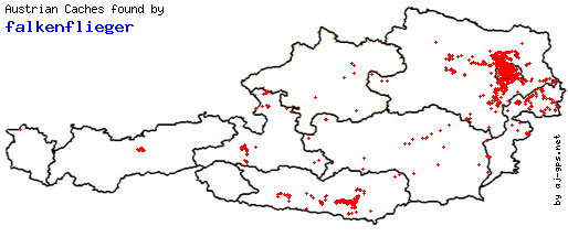 Map of Finds within Austria