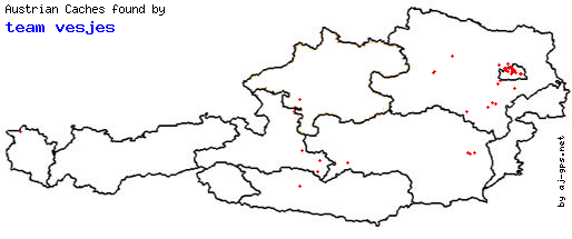 Map of Finds within Austria