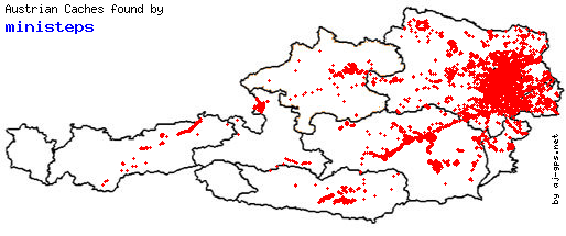 Map of Finds within Austria