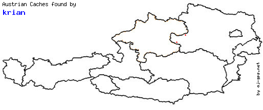 Map of Finds within Austria